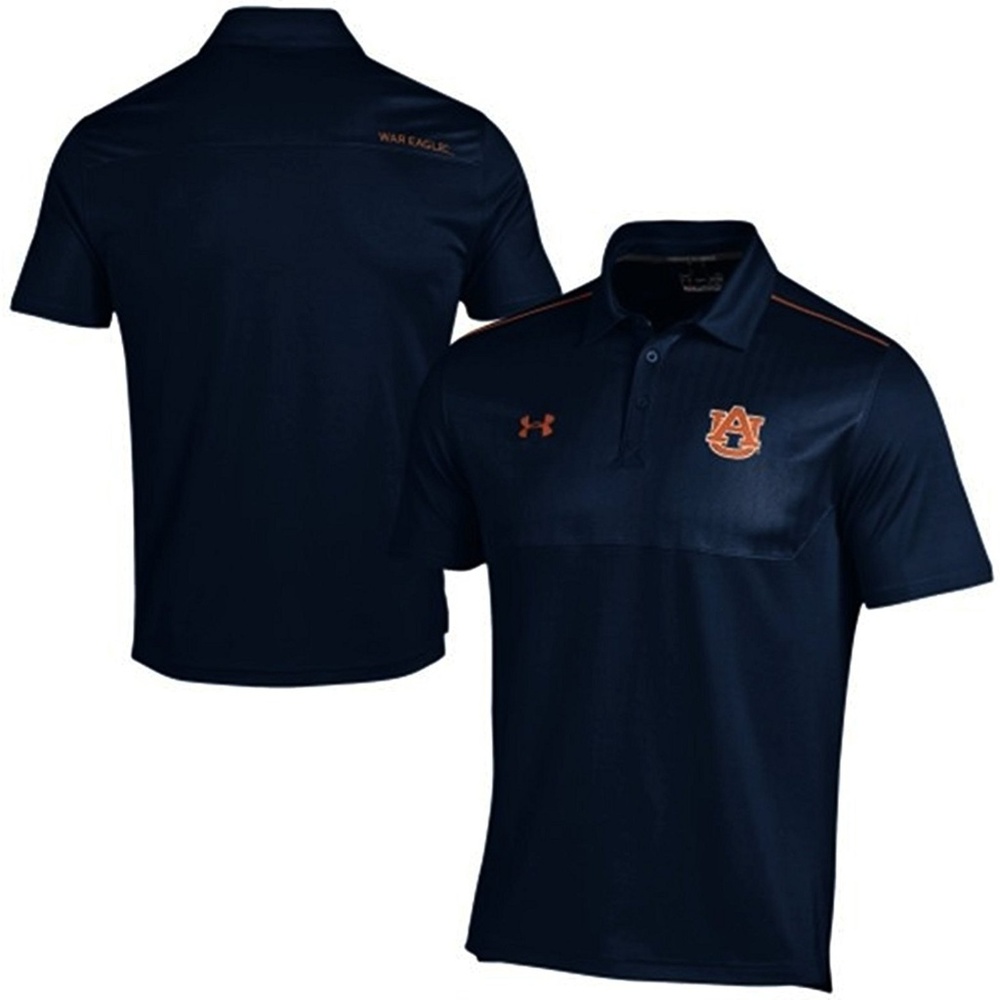 HOST PICK! UNDER ARMOUR AUBURN TIGERS MENS POLO SHIRT